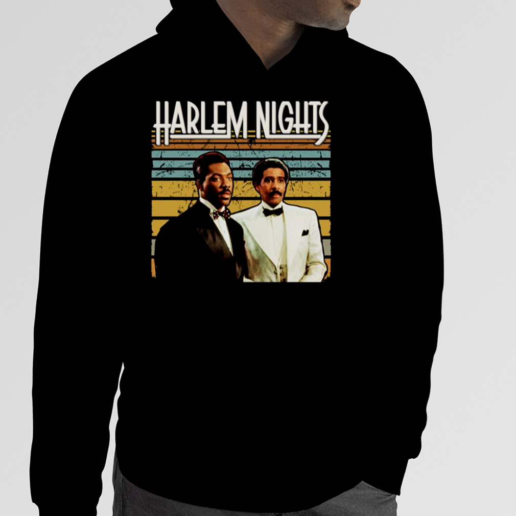 Harlem Nights Tri Blend Sunset Design Shirt, hoodie, sweater, long sleeve  and tank top