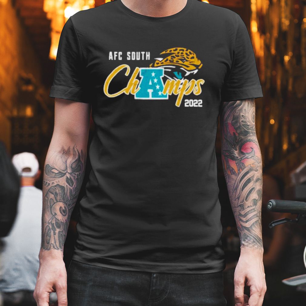 Jacksonville Jaguars 2022 AFC South Champions Signatures T-shirt - Kaiteez