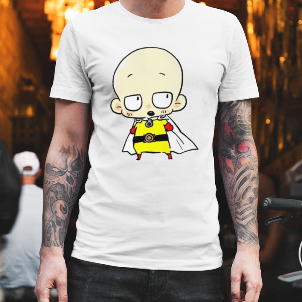 Cute Chibi Saitama From Anime One Punch Man shirt Archives - Trend T Shirt  Store Online