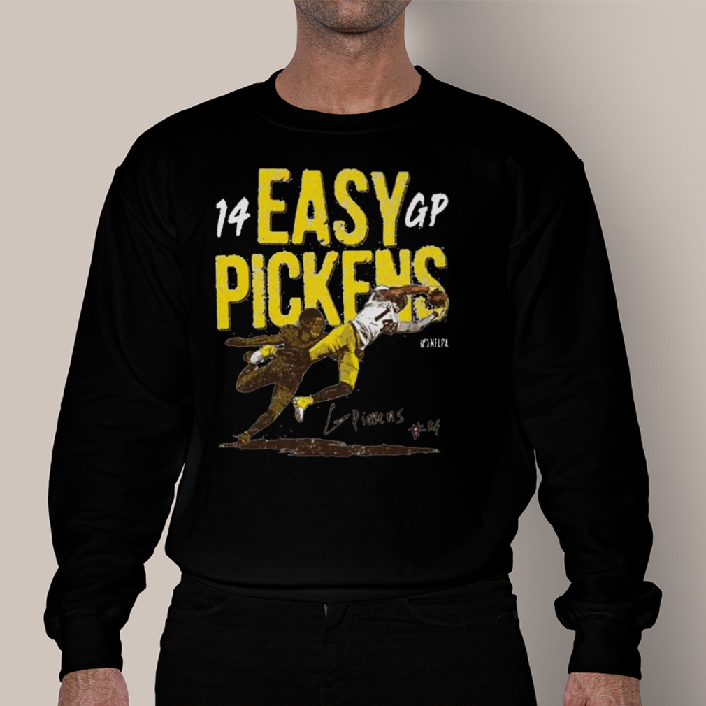 George Pickens Pittsburgh Easy Pickens 14 Gp Signature 2023 T-shirt,Sweater,  Hoodie, And Long Sleeved, Ladies, Tank Top