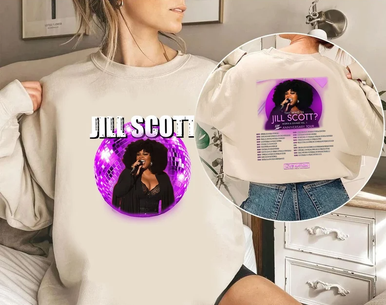 Jill Scott World Tour Shirt