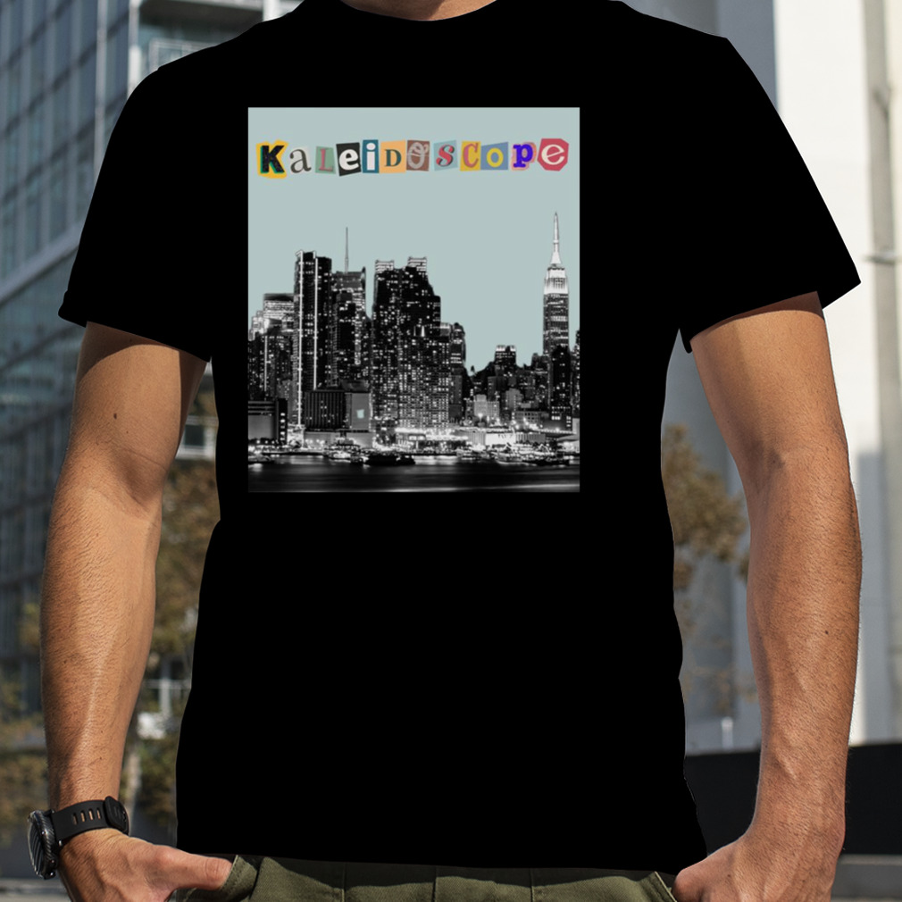 Kaleidoscope Netflix Show Print Skyline shirt
