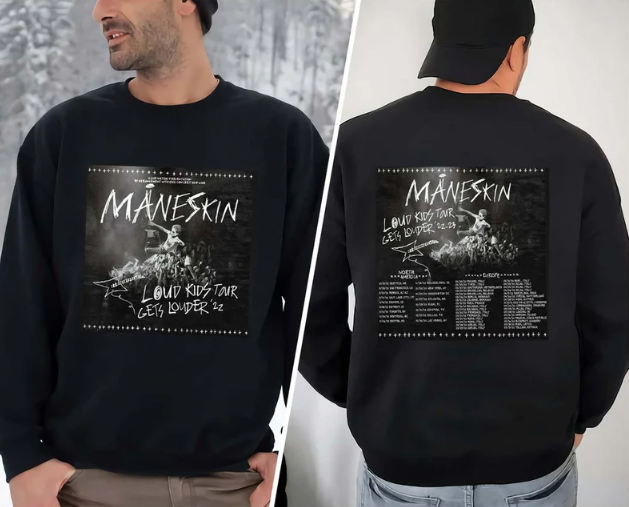 Maneskin Teatro D'ira Album T shirt