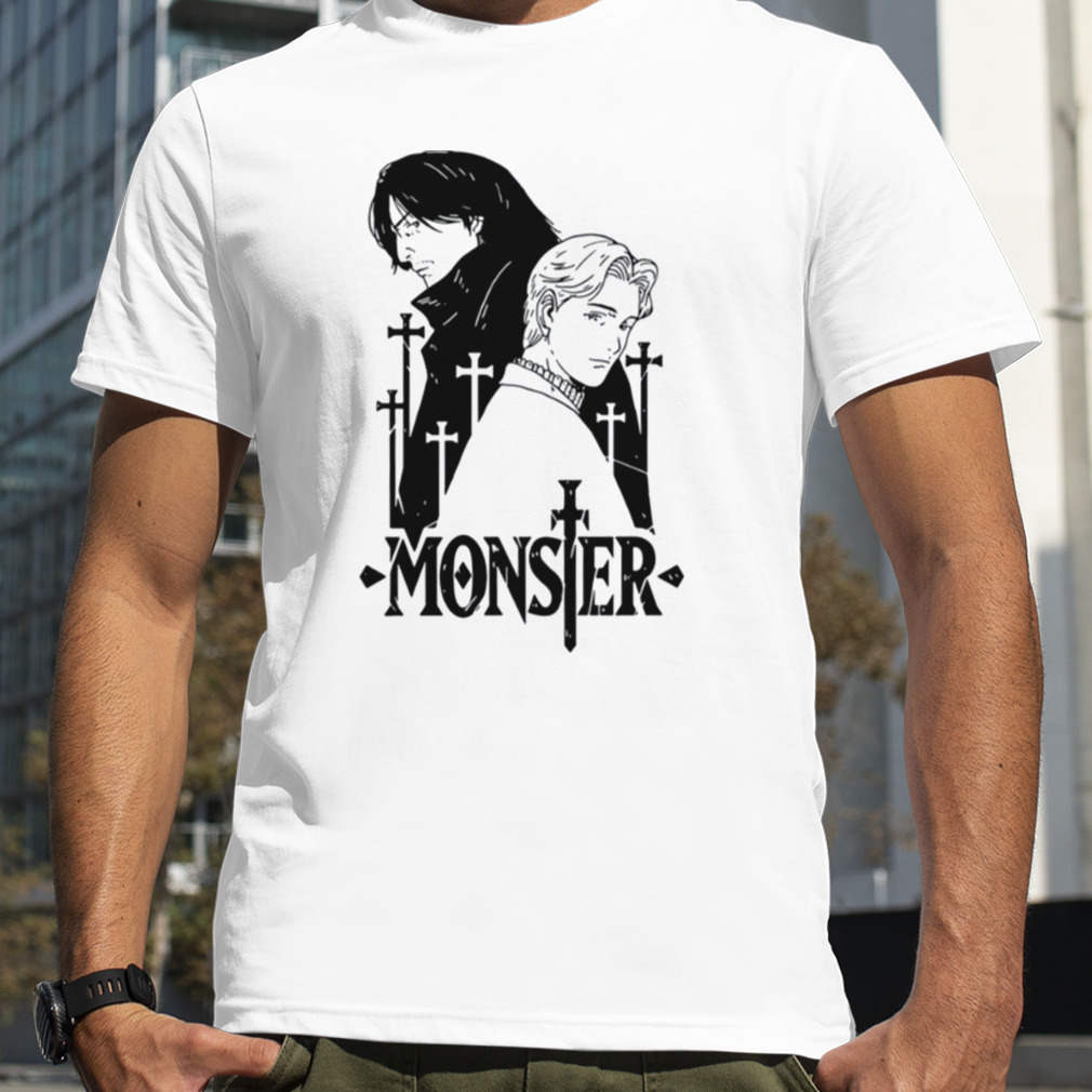 Monstre Johan Liebert & Kenzo Tenma Monster Anime shirt