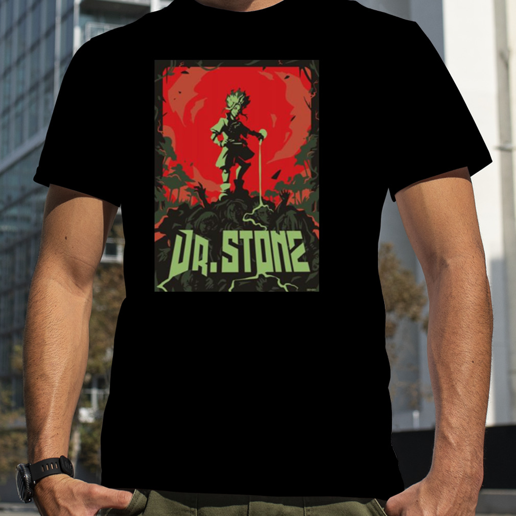Red Battle Senku Ishigami Dr Stone shirt
