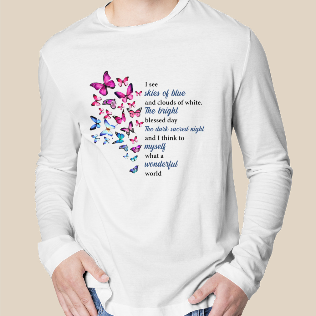 What A Wonderful World T-Shirt (Light Blue)