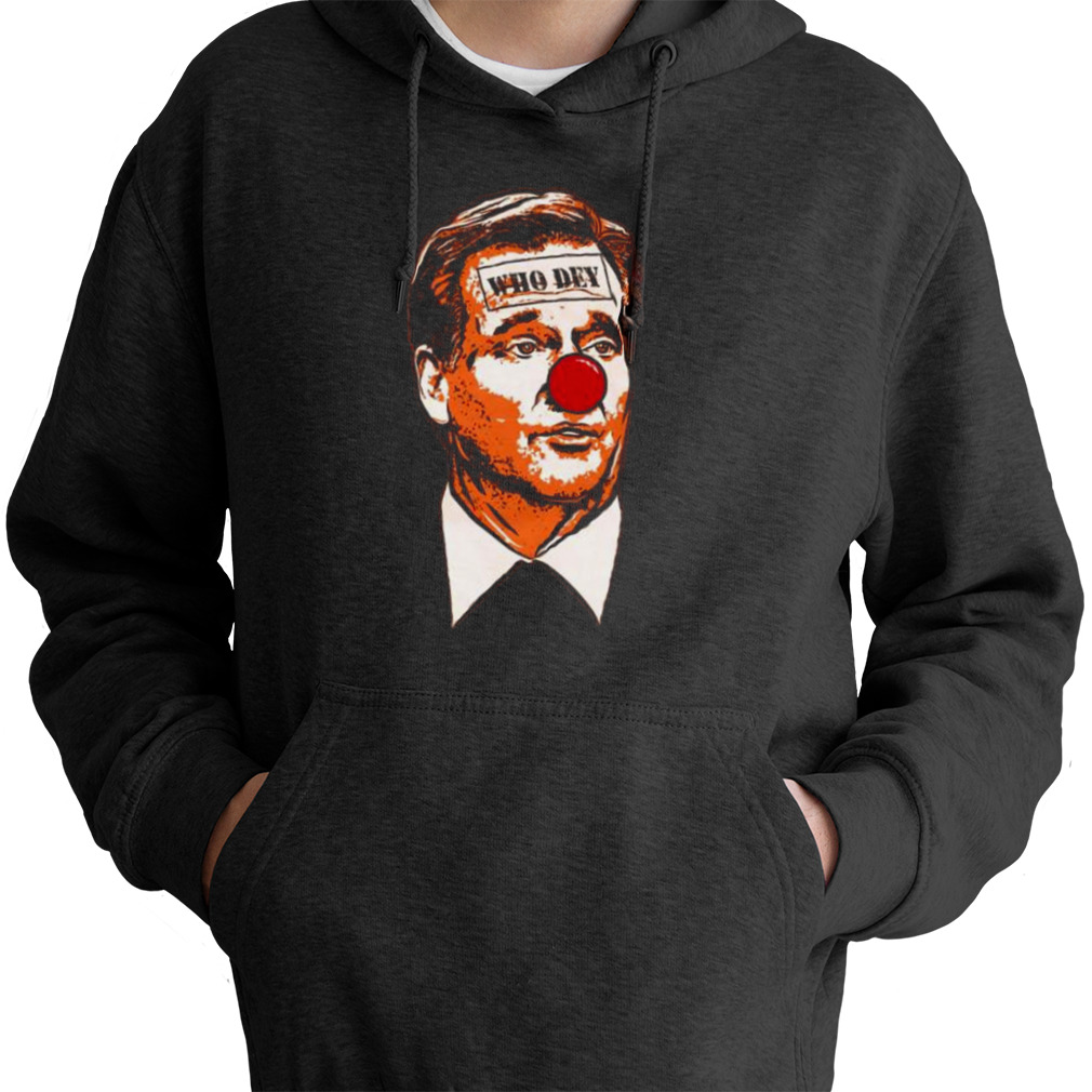 Cincinnati bengals clown who dey shirt, hoodie, sweater, long