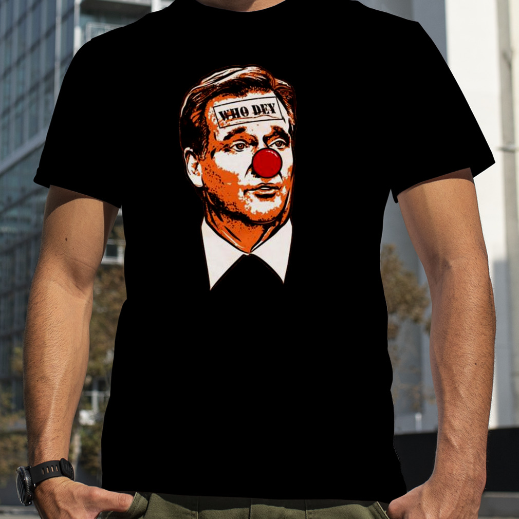 Cincinnati bengals clown who dey 2023 shirt