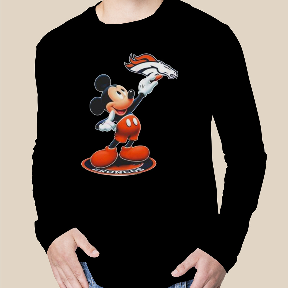 Mickey Mouse Nfl denver broncos logo 2023 Shirt, hoodie, sweater