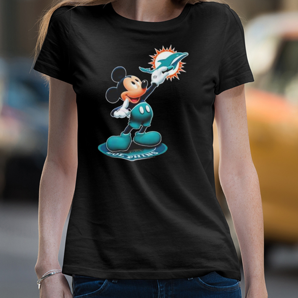 Miami Dolphins NFL Mickey Mouse player cartoon 2023 shirt, hoodie