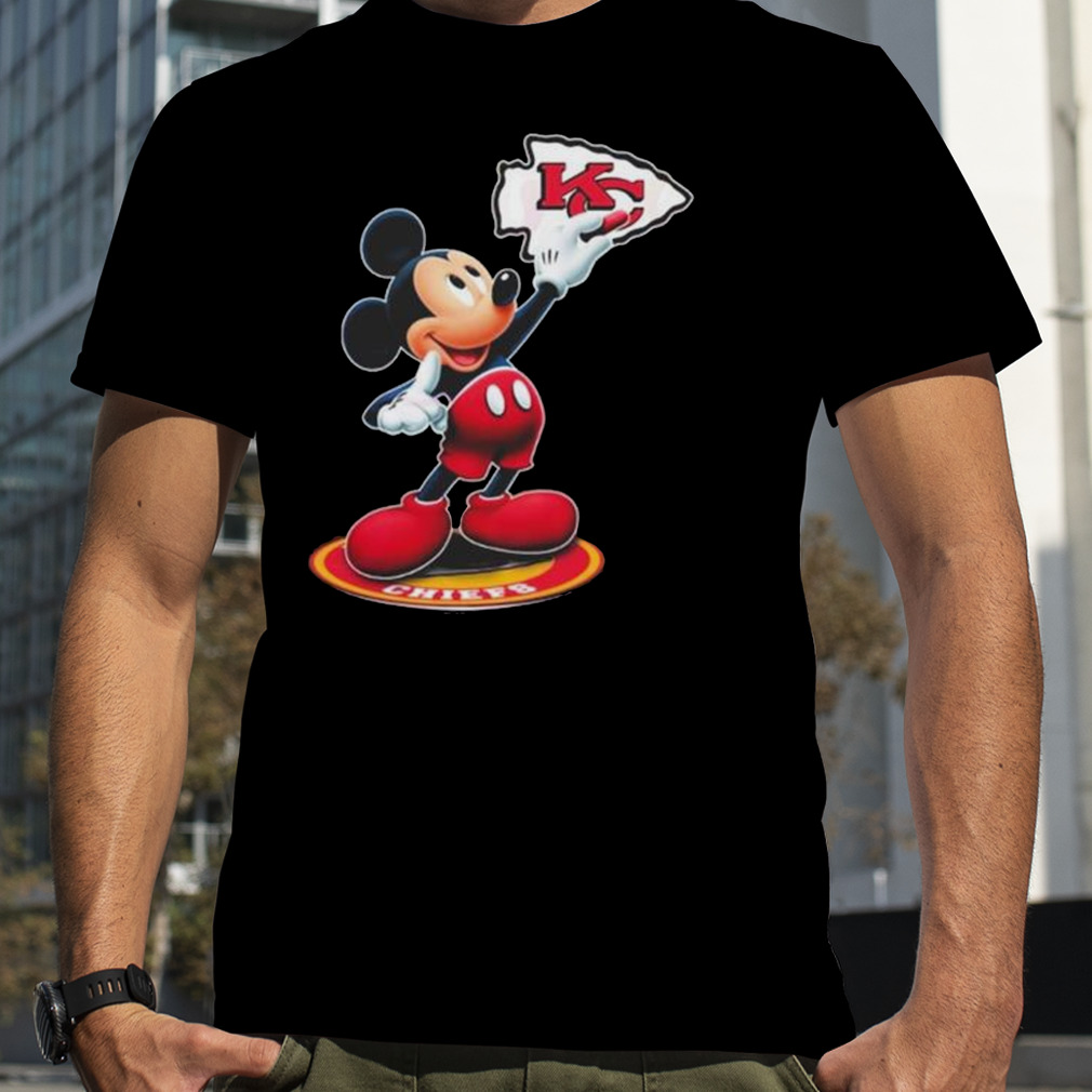 Mickey Mouse Nfl Kansas City Chiefs Logo 2023 Cute Chiefs Shirts