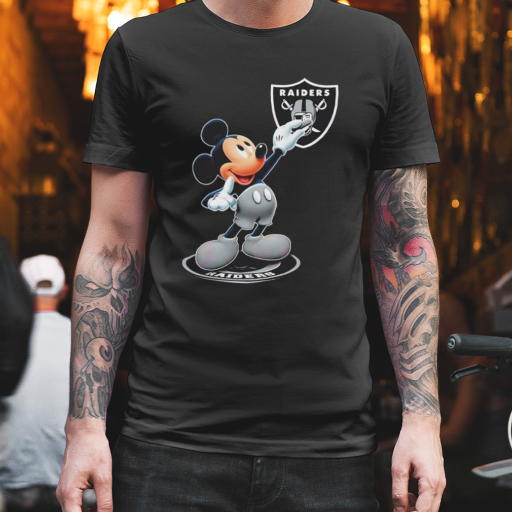 Mickey mouse nfl las vegas raiders logo 2023 shirt, hoodie, longsleeve tee,  sweater