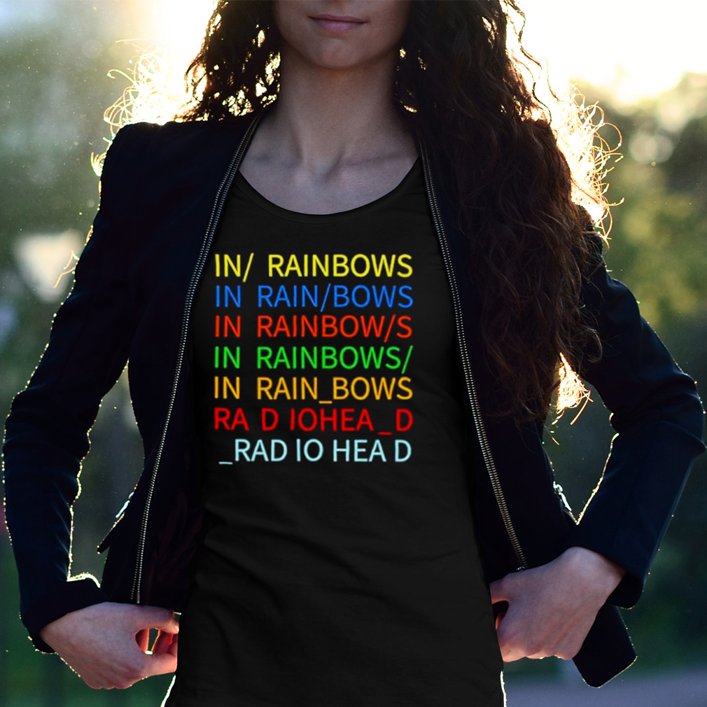 Kridt vej Optø, optø, frost tø Radiohead In Rainbows Shirt