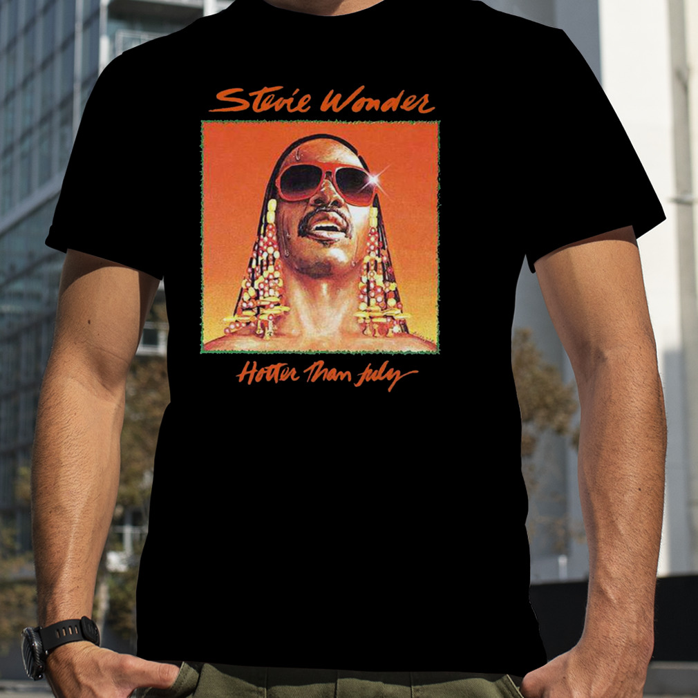 Hotter Than July Stevie Wonder Stevland Hardaway Morris shirt