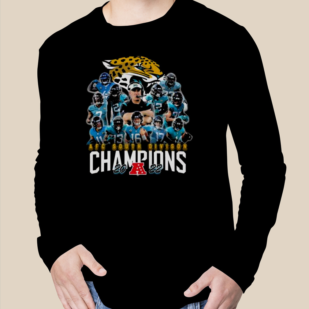 Jacksonville Jaguars Fanatics Branded Women's 2022 AFC South Division  Champions Divide & Conquer Long Sleeve V-Neck T-Shirt - Black