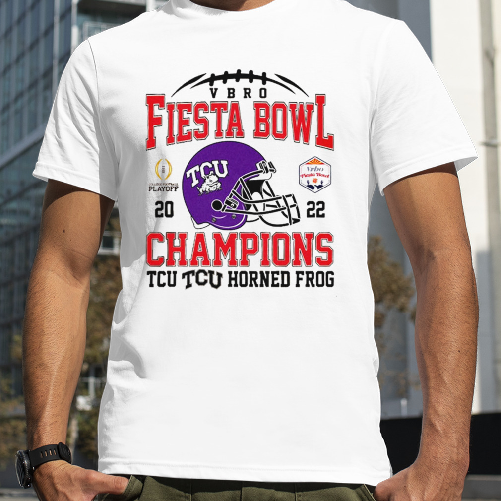 Michigan vs TCU College Fiesta Bowl Champion Football T-Shirt