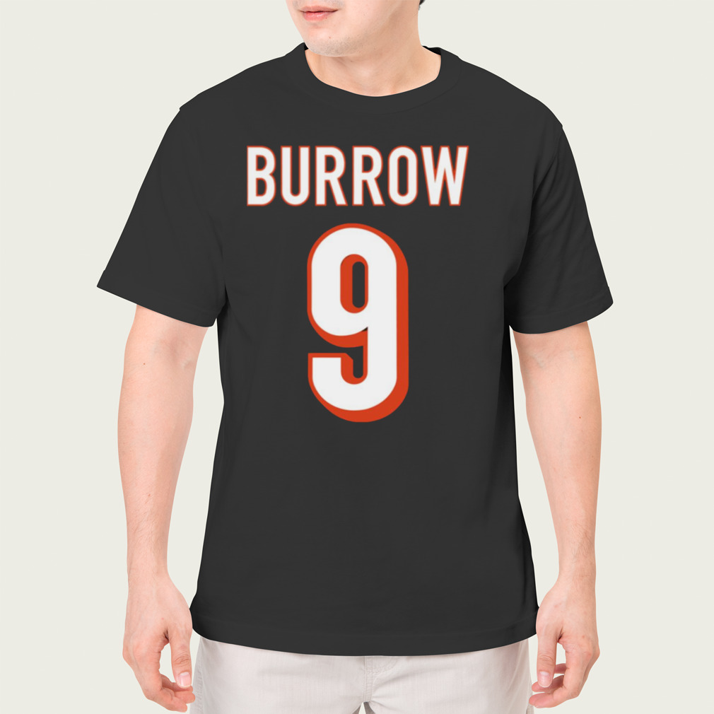Number 9 Joe Burrow Jersey Number Graphic shirt