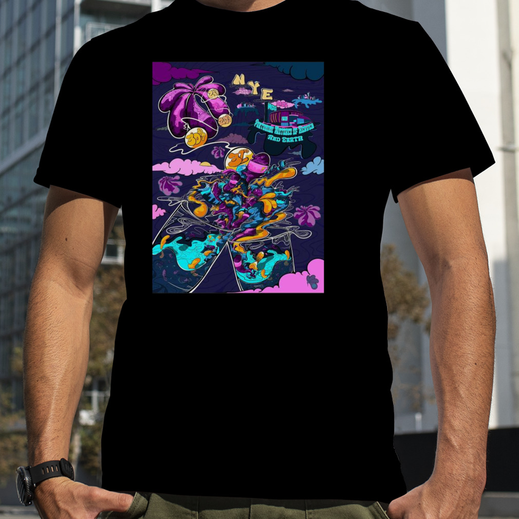 Phish nye new year’s run pantomime mixtures of heaven and earth dec 31st 2022 msg new york poster shirt