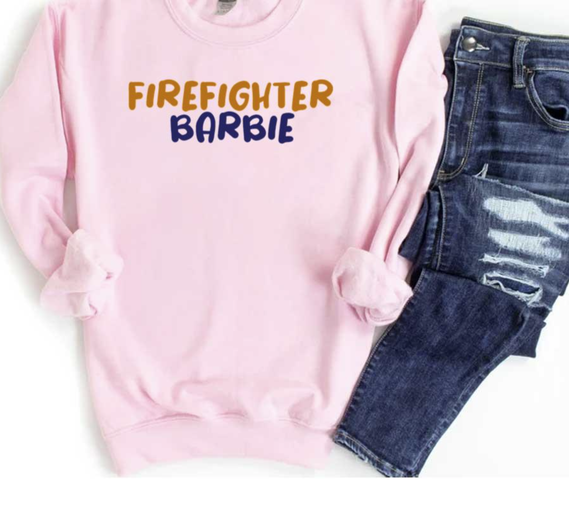 Firefighter Barbie Greys Anatomy shirt