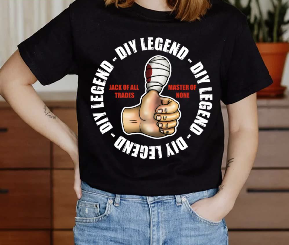 Master Of None Funny Diy Home Improvements shirt