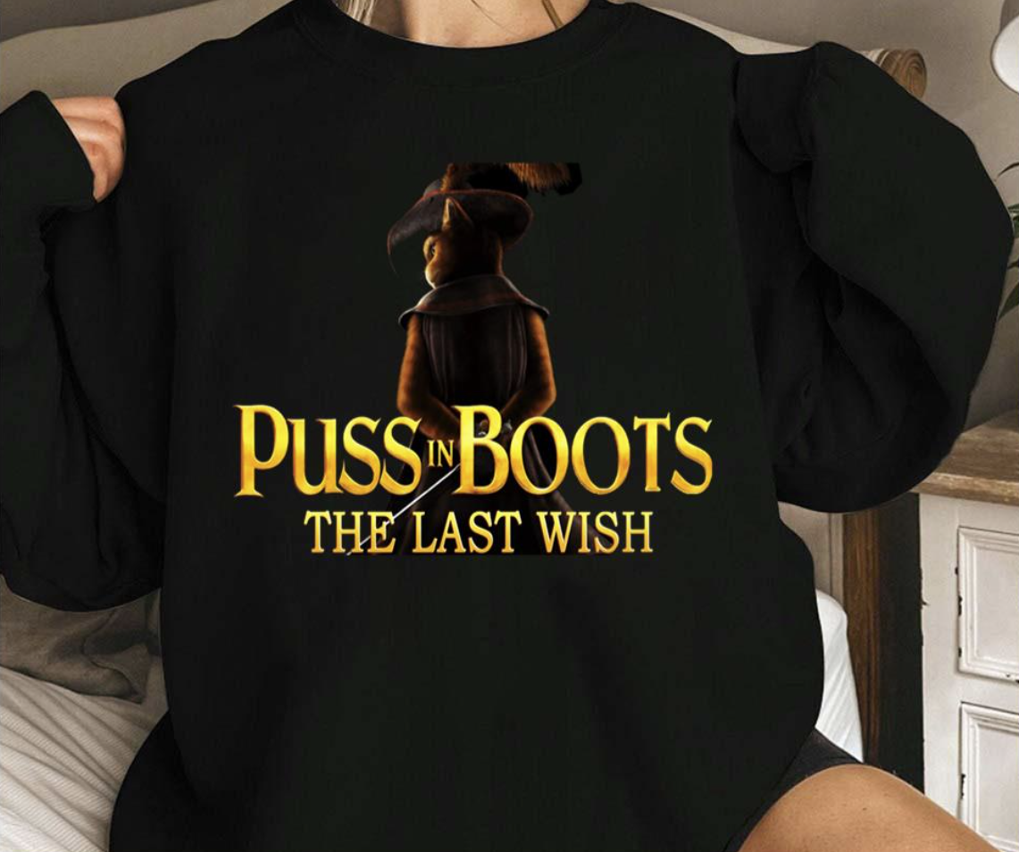 Movie Art Puss In Boots The Last Wish shirt
