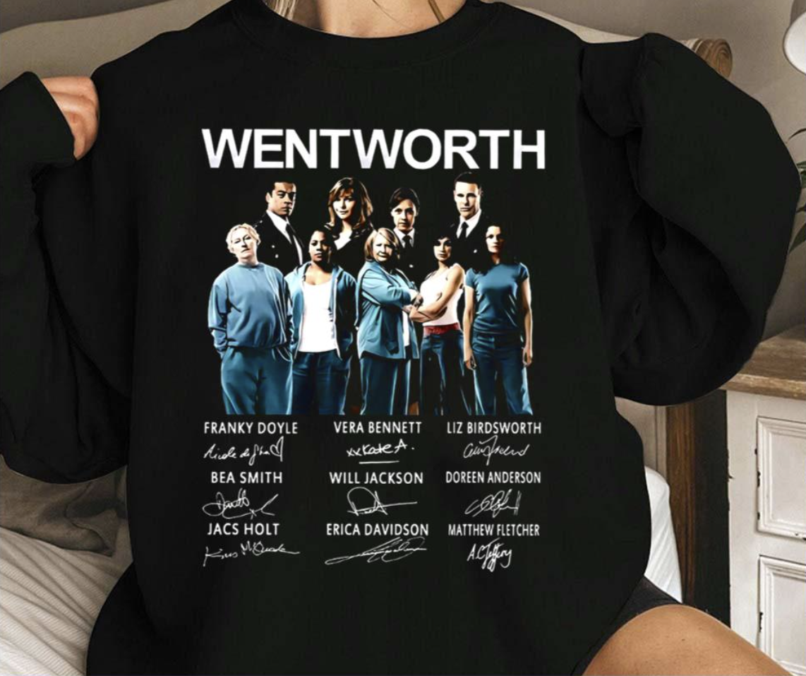 Movie Characters Signatures Wentworth shirt