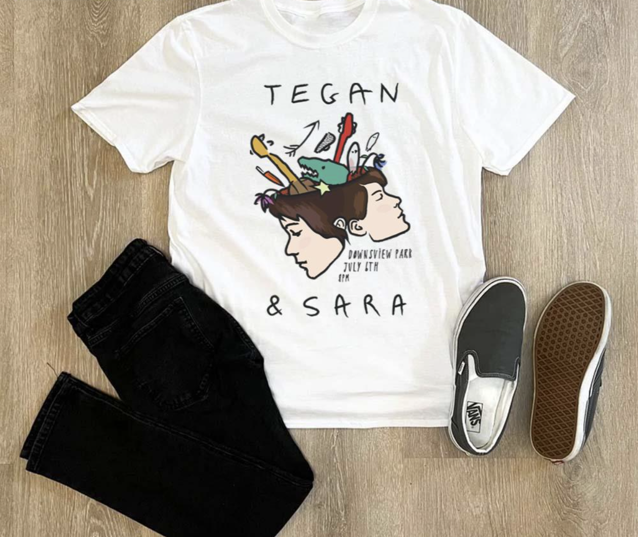New Album Cover Tegan And Sara Band shirt
