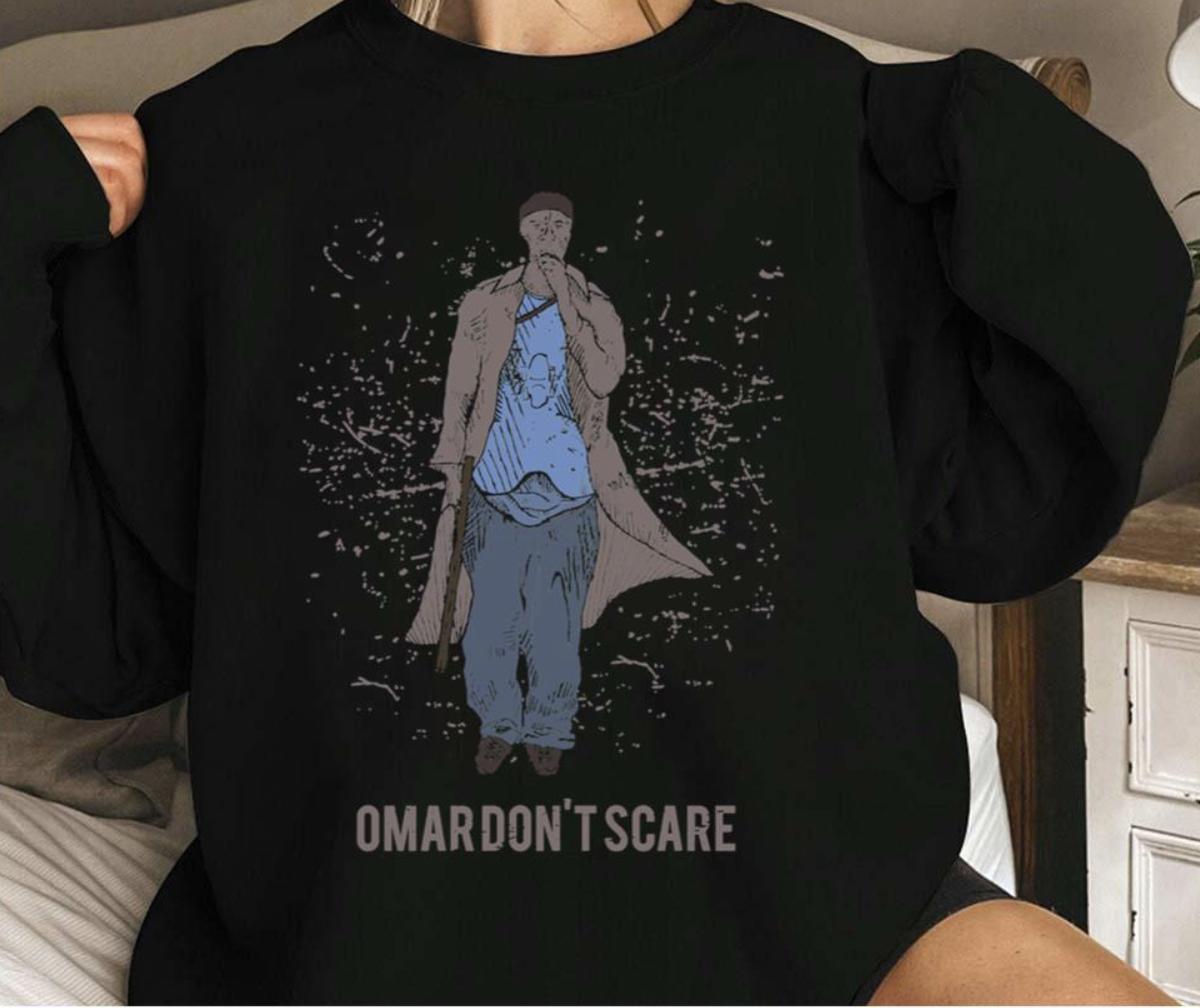 Omar Don’t Scare The Wire shirt