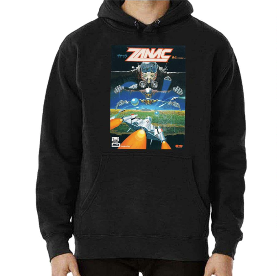 Retro 90s Graphic Zanac shirt