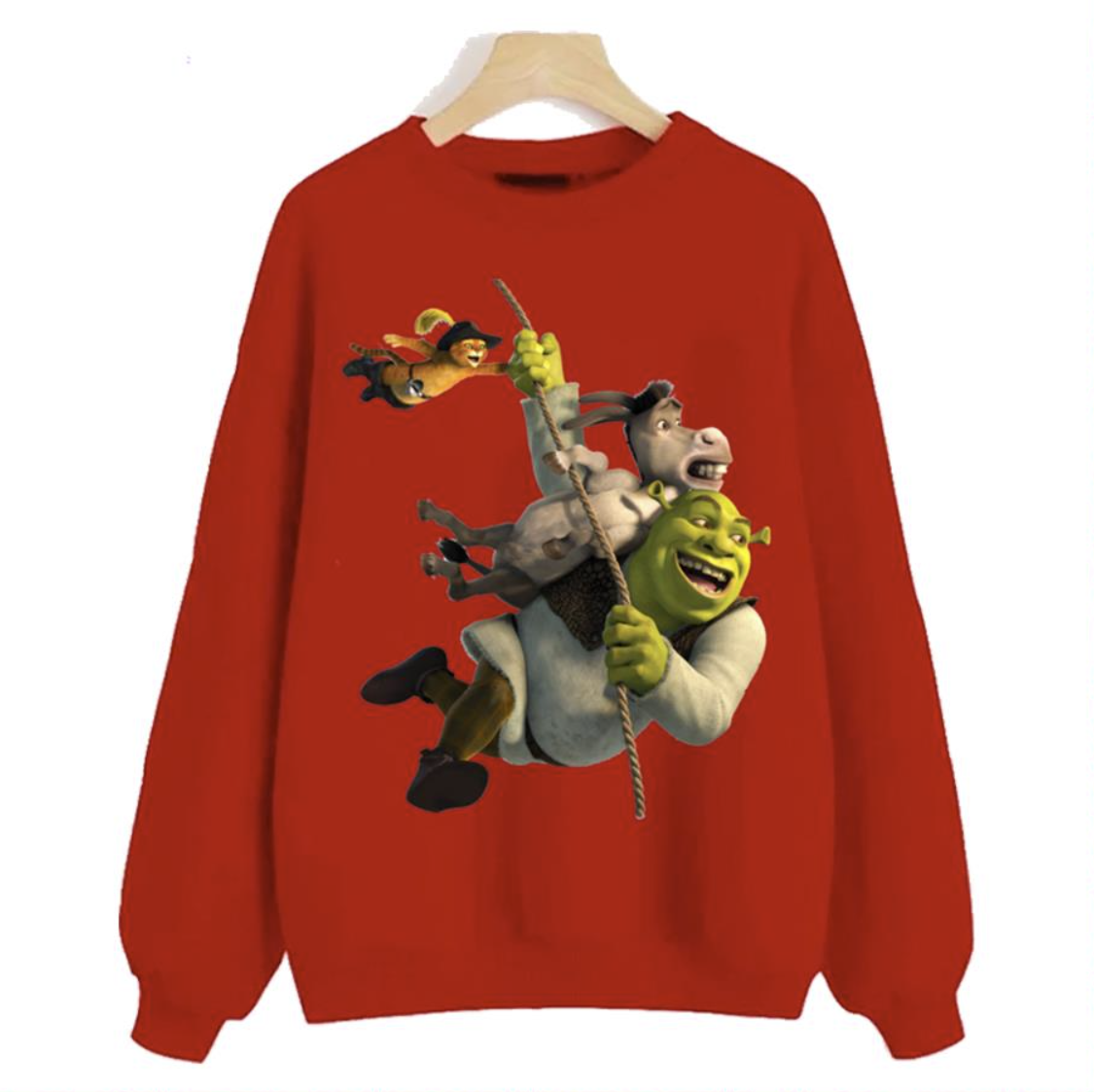 Shrek Donkey And Puss In Boots From Shrek Movie shirt