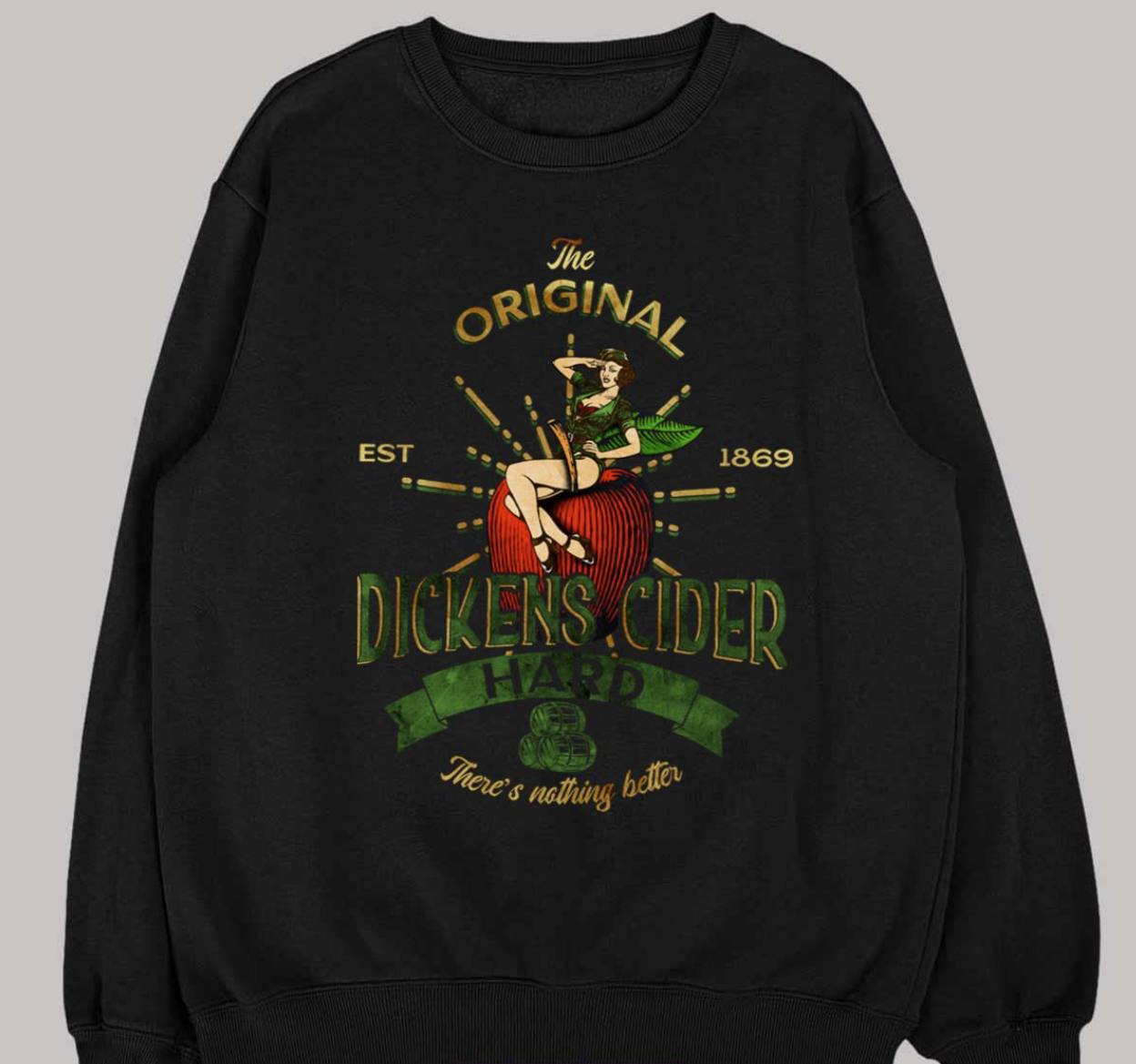 The Original Hard Dickens Cider shirt