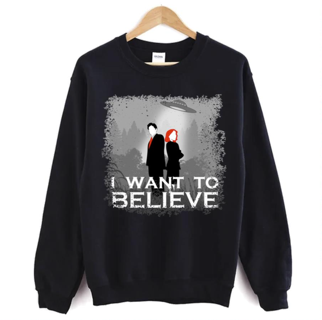 The Ufo I Want To Believe The X Files shirt
