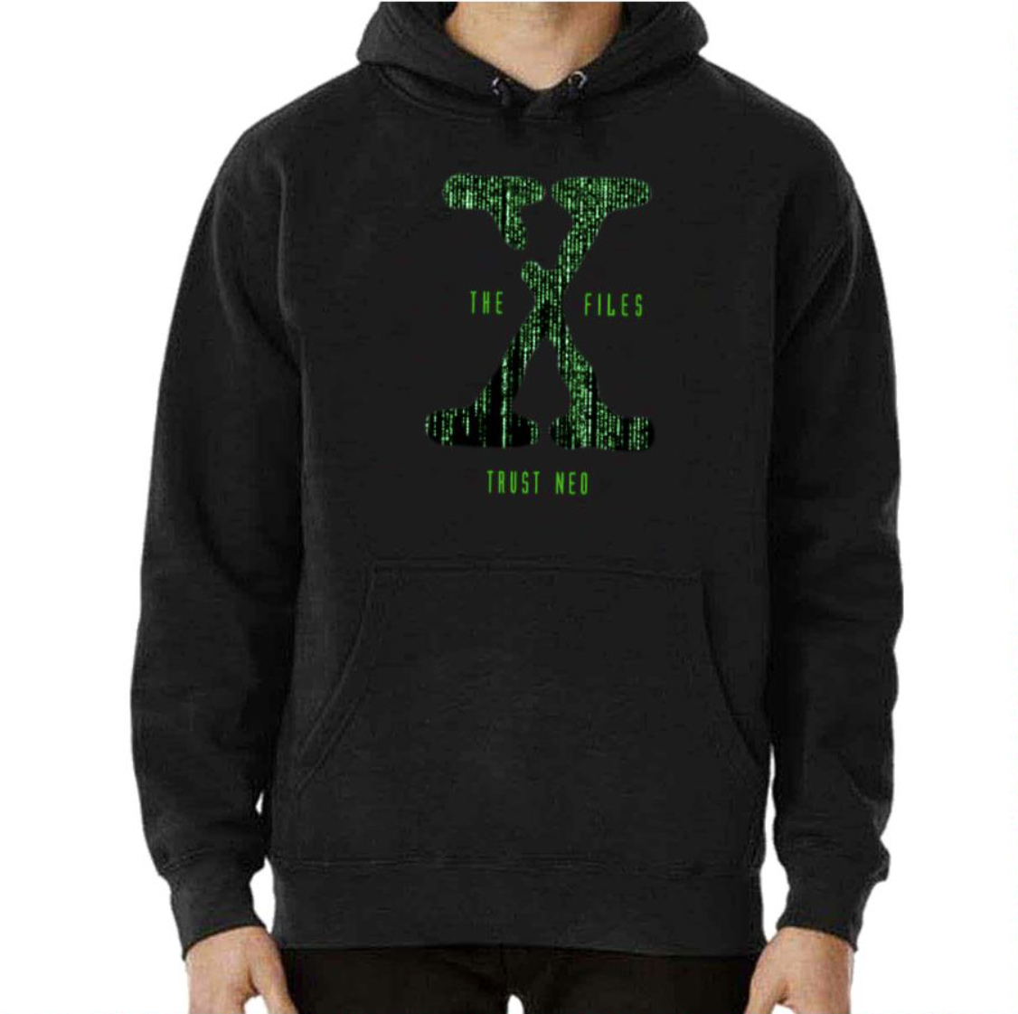 X Files Matrix Mashup Trust Neo shirt