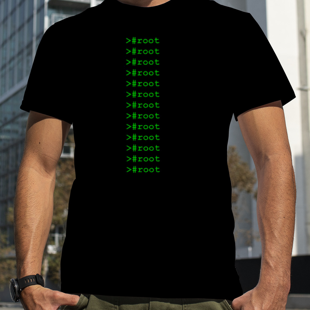 Root Command Person Of Interest shirt