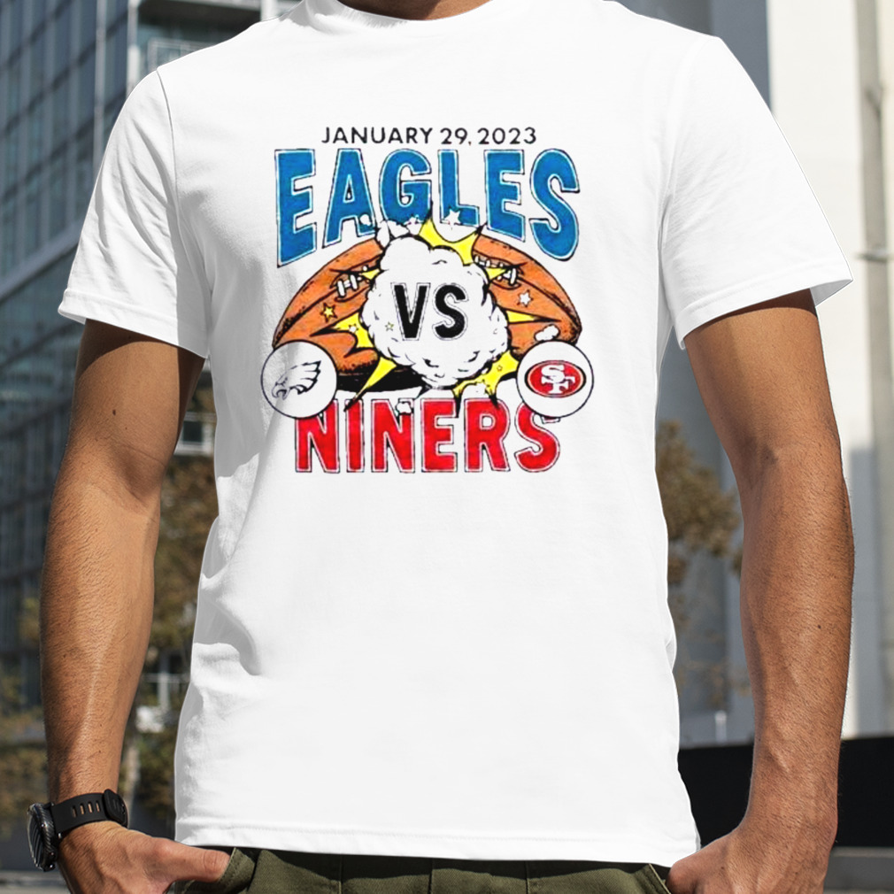 Philadelphia eagles vs san francisco 49ers january 29 2023 shirt