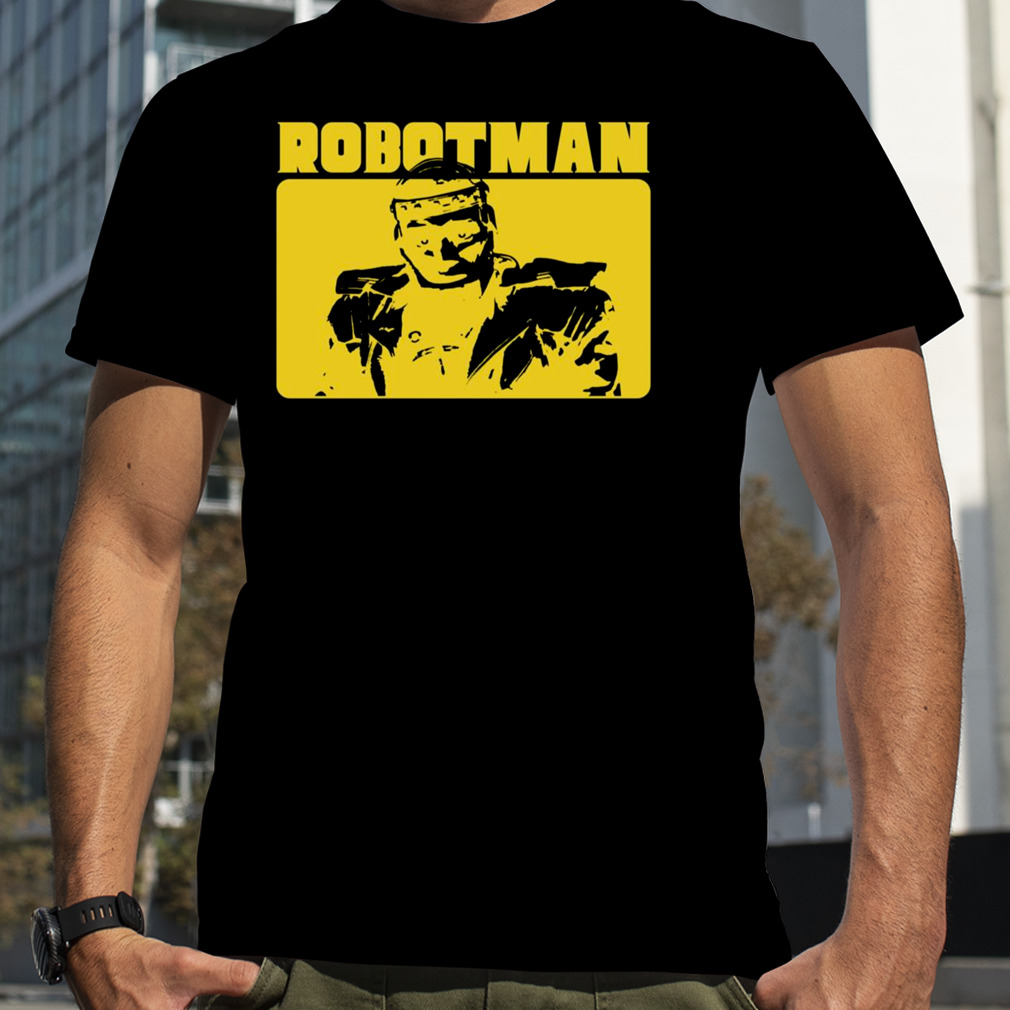 Robotman Yellow Art Doom Patrol shirt