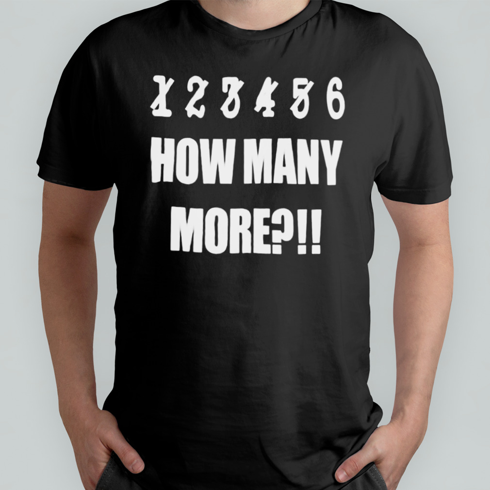 1 2 3 4 5 6 how many more shirt