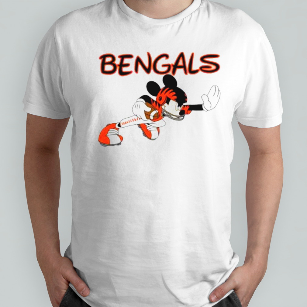 Get Cincinnati Bengals Mickey Mouse Disney Joe Burrow 2023 Shirt For Free  Shipping • Custom Xmas Gift