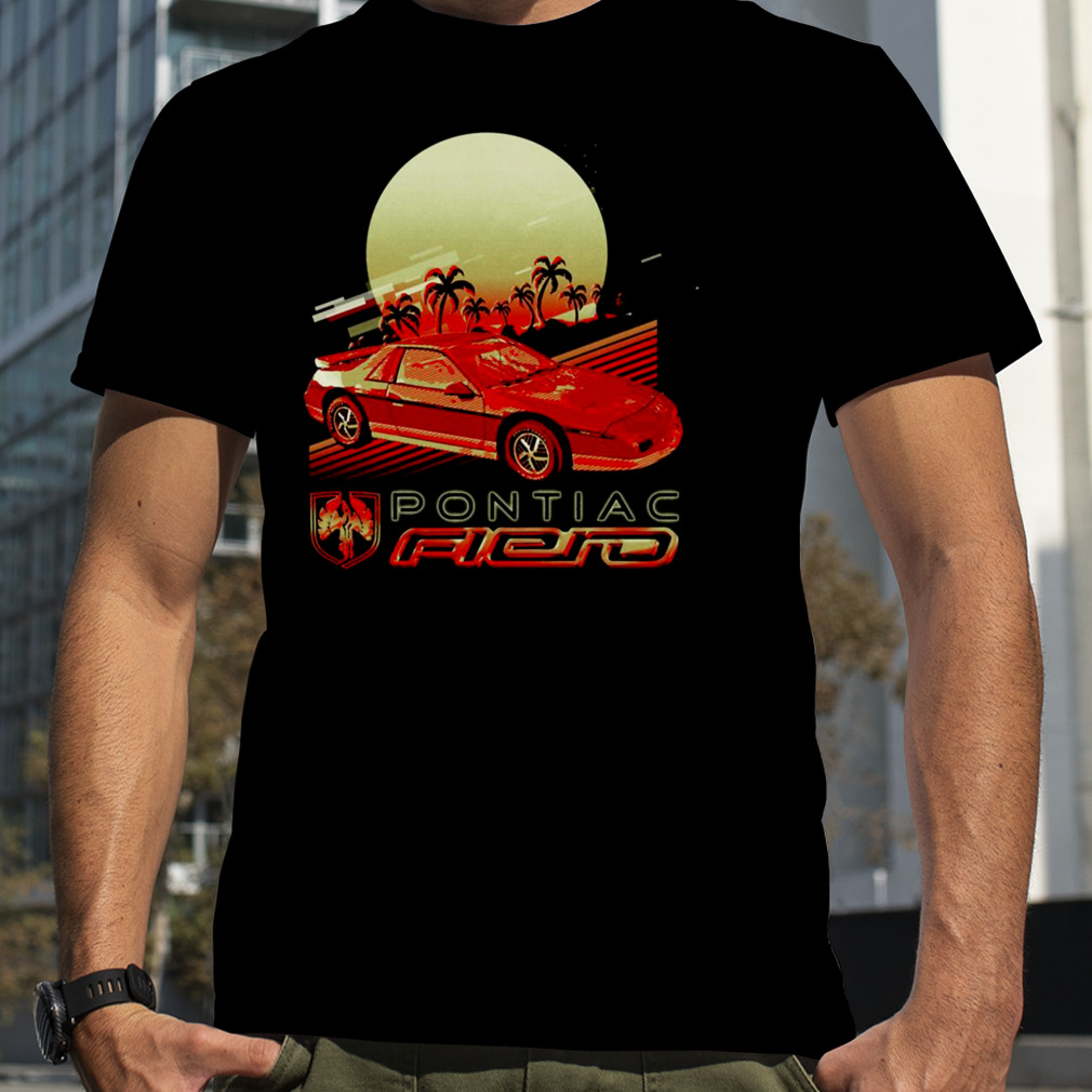 Fiero Sunset Graphic Pontiac shirt