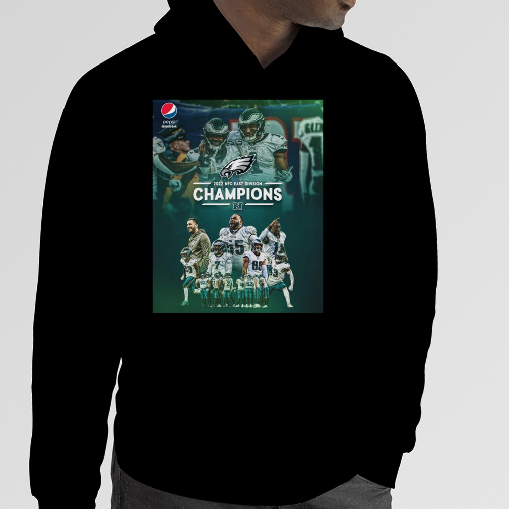 Funny Philadelphia Eagles 2022 NFC East Division Champions shirt, hoodie,  sweater, long sleeve and tank top