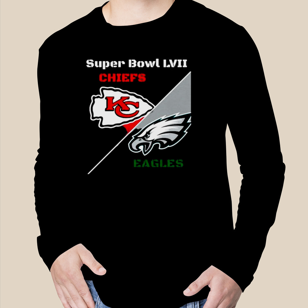 2023 Super Bowl LVII Kansas City Chiefs Vs Philadelphia Eagles t-shirt