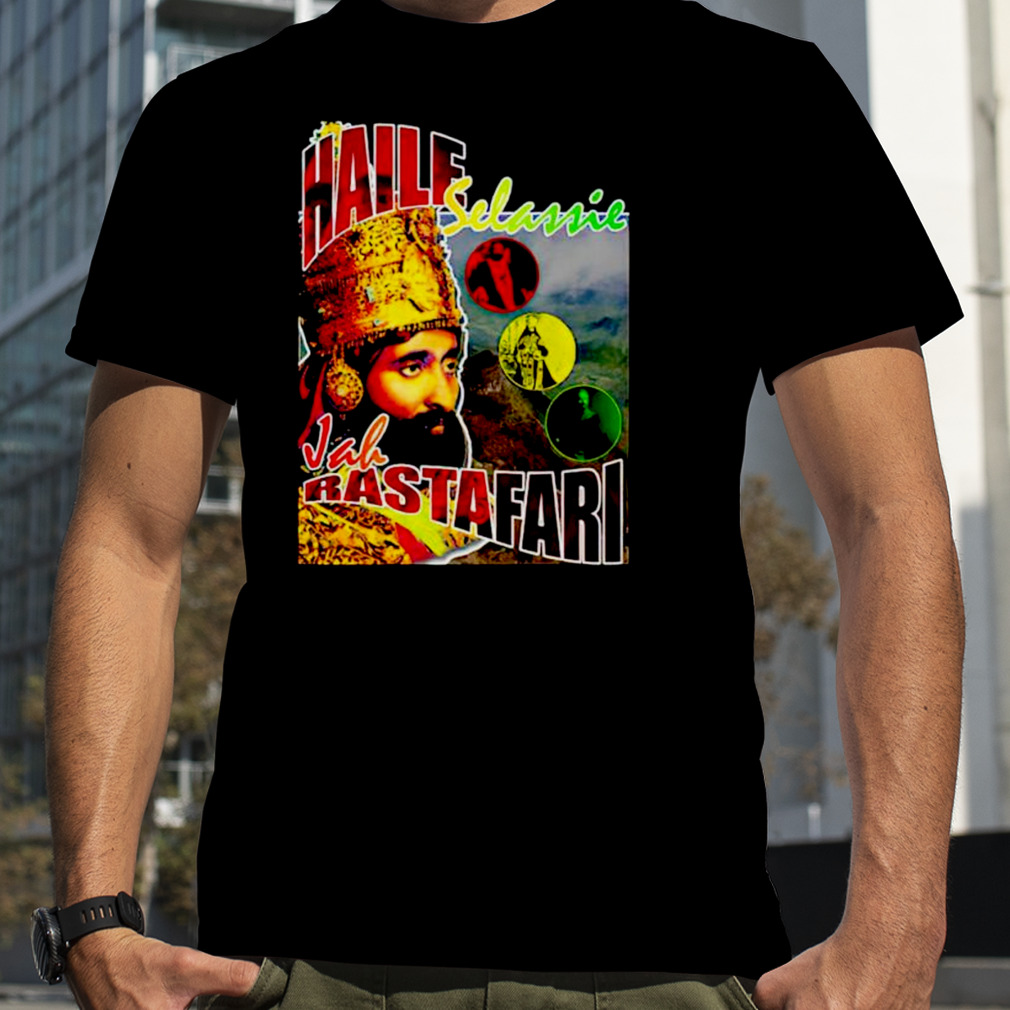 Haile Selassie Jah Rastafari shirt