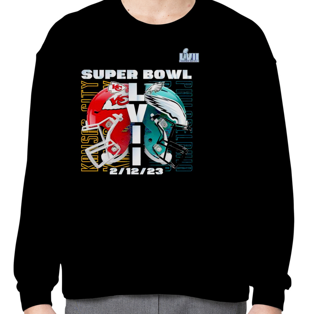 Kansas City Chiefs vs. Philadelphia Eagles Super Bowl LVII 21 February 2023  shirt - Peanutstee