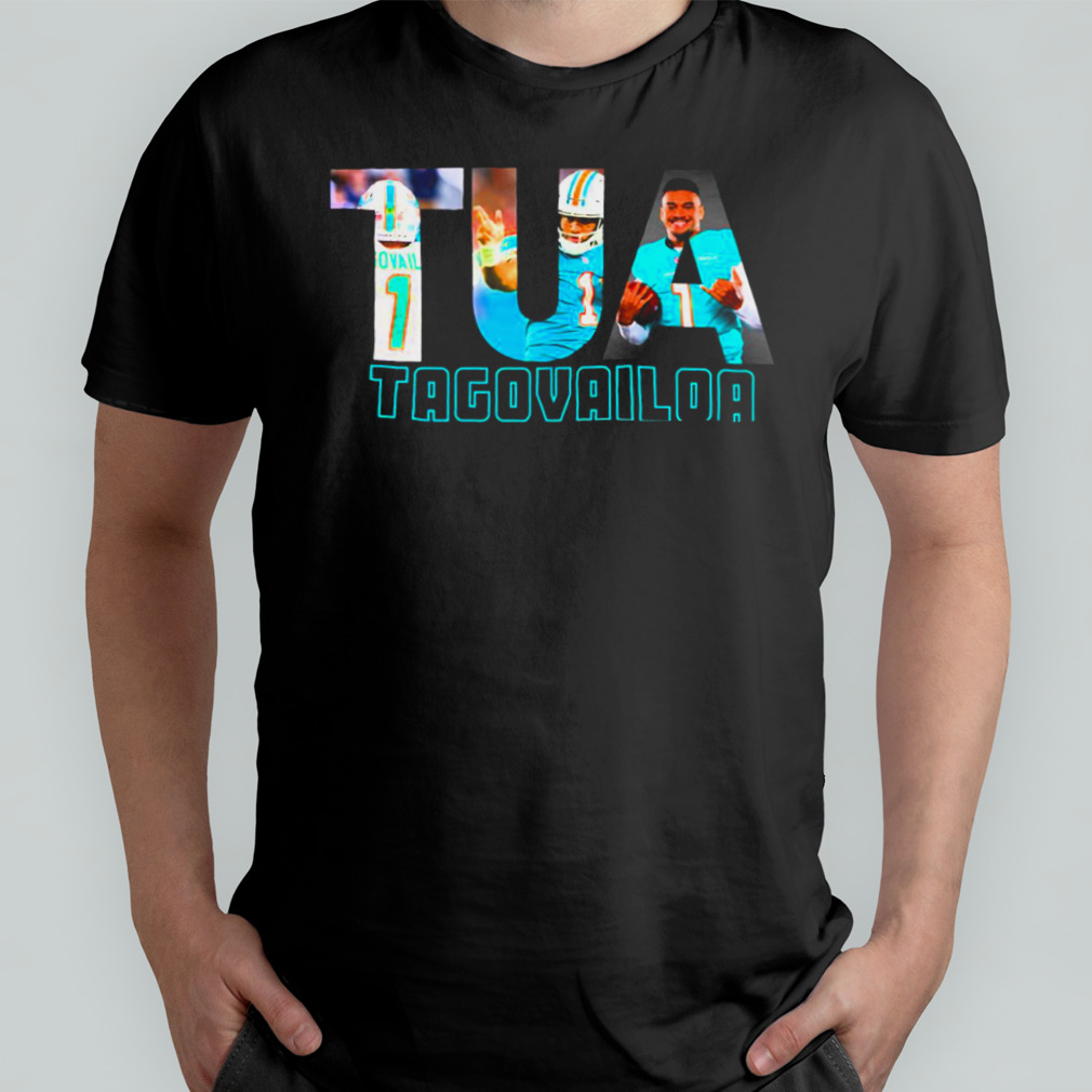 Aesthetic Design Miami Dolphins Tua Tagovailoa Text shirt