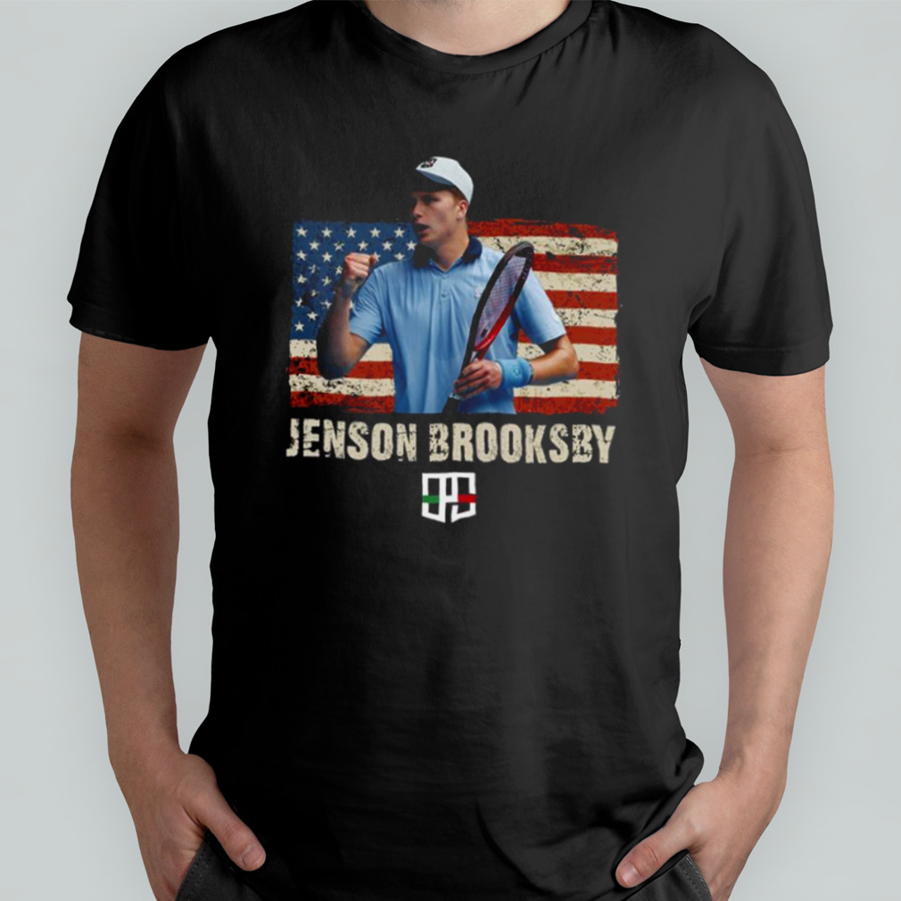 American Flag Tennis Player Jenson Brooksby Jt shirts