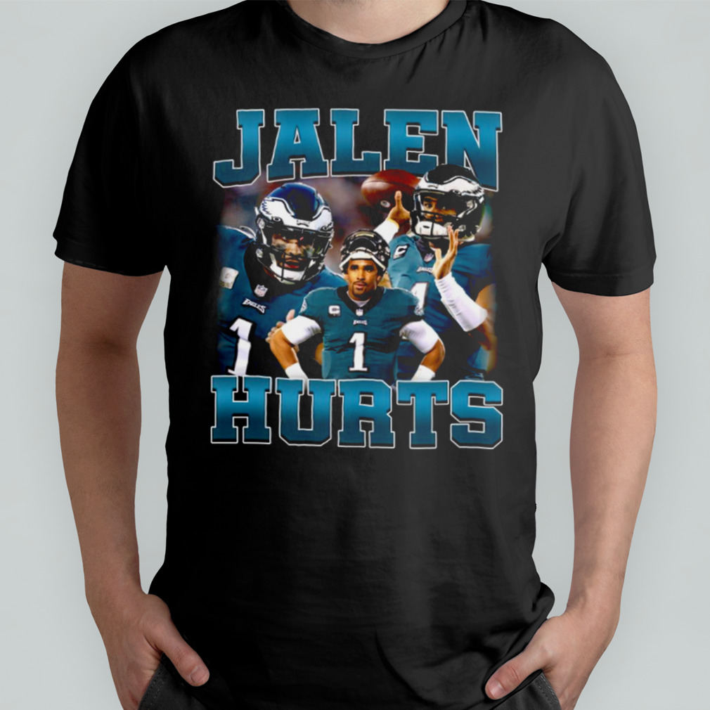 Sport American Football NFL mvp jalen hurts vintage bootleg shirt -  Guineashirt Premium ™ LLC