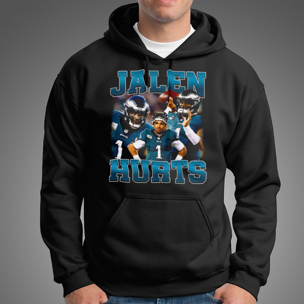 Bootleg Tee Vintage Jalen Hurts Philadelphia Eagles T-Shirt - Chow Down  Movie Store