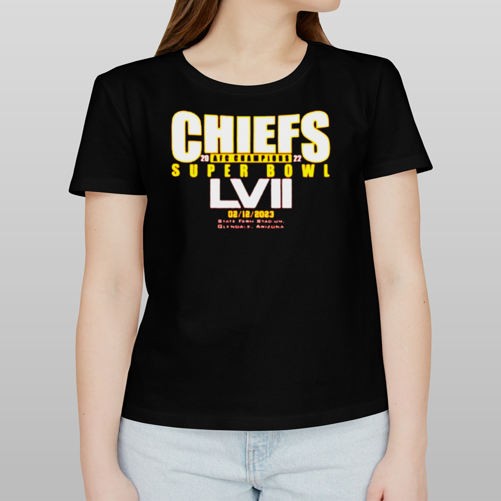 Kansas City Chiefs 2022 Afc Champions Super Bowl Lvii 2023 Shirt