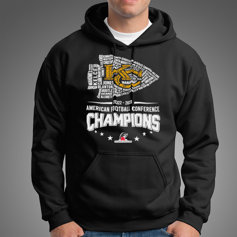 Kansas City Chiefs 2022-2023 American Football Conference Champions shirt