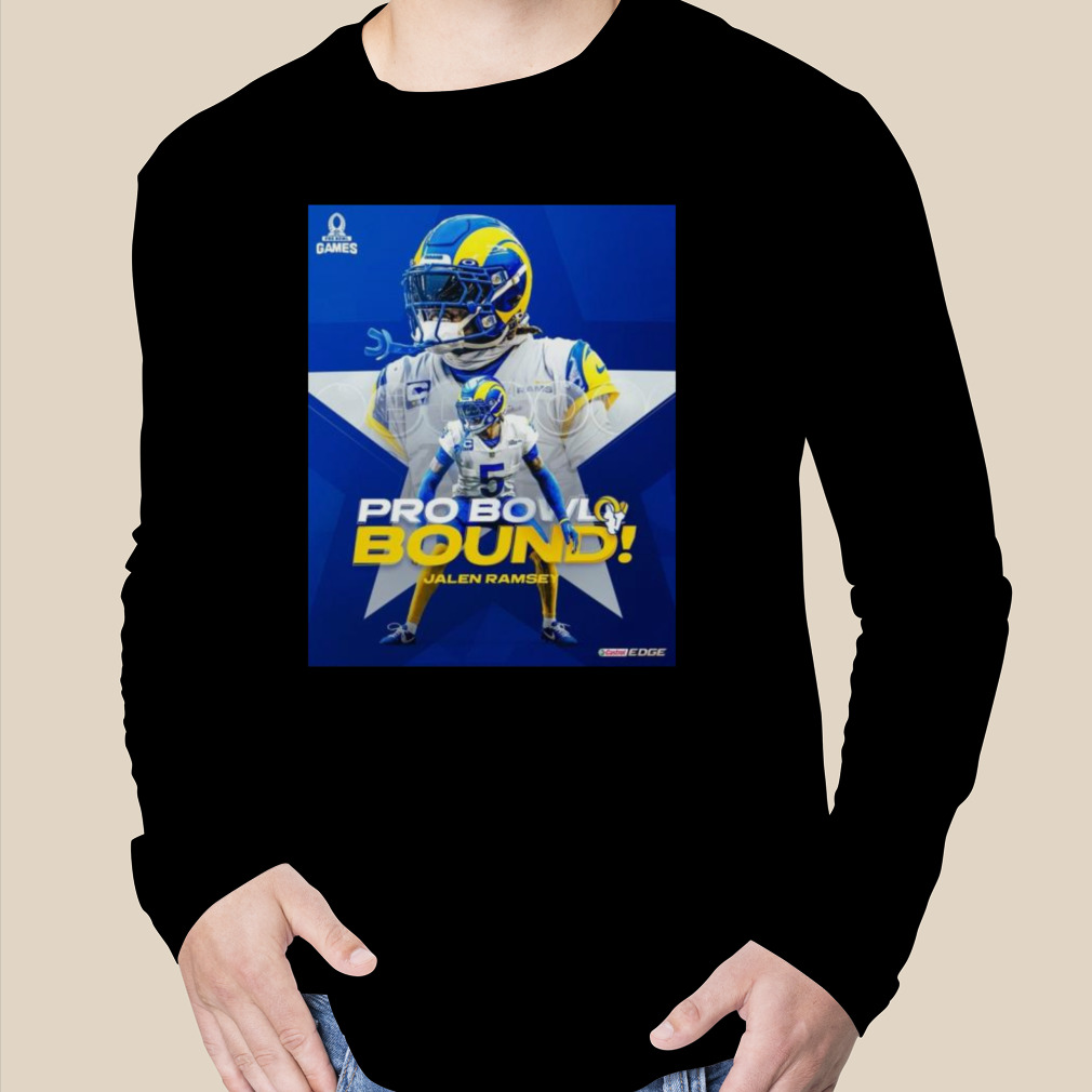 Los Angeles Rams 5 Jalen Ramsey cartoon signature shirt, hoodie